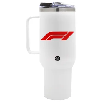 Formula 1, Mega Tumbler με καπάκι, διπλού τοιχώματος (θερμό) 1,2L