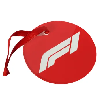 Formula 1, Christmas ornament glass 9cm