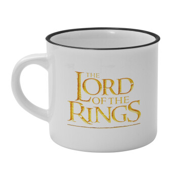 The Lord of the Rings, Κούπα κεραμική vintage Λευκή/Μαύρη 230ml