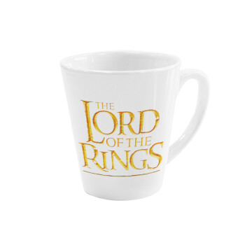 The Lord of the Rings, Κούπα κωνική Latte Λευκή, κεραμική, 300ml