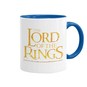 The Lord of the Rings, Mug colored blue, ceramic, 330ml