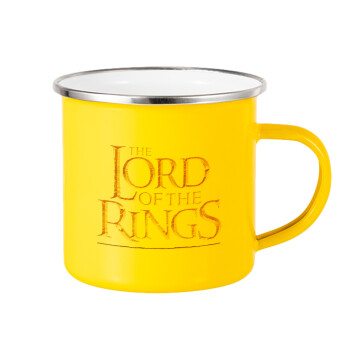 The Lord of the Rings, Κούπα Μεταλλική εμαγιέ Κίτρινη 360ml