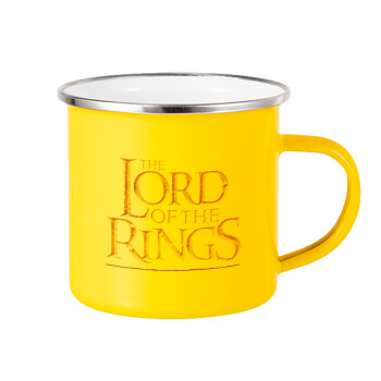 The Lord of the Rings, Yellow Enamel Metallic Cup 360ml