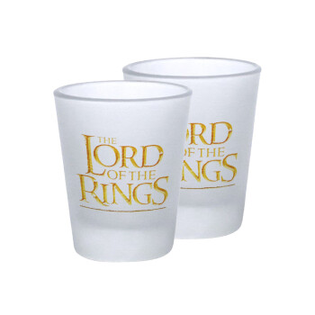The Lord of the Rings, Σφηνοπότηρα γυάλινα 45ml του πάγου (2 τεμάχια)