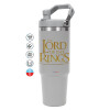 GREY color, 890ml (30oz) stainless Steel Tumbler with Handle
