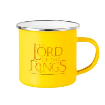 The Lord of the Rings, Yellow Enamel Metallic Cup 360ml