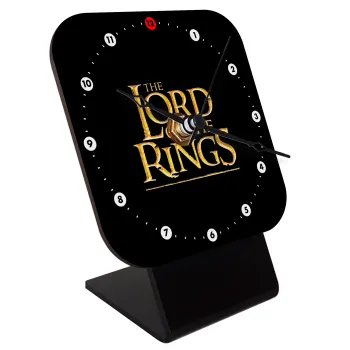 The Lord of the Rings, Επιτραπέζιο ρολόι ξύλινο με δείκτες (10cm)