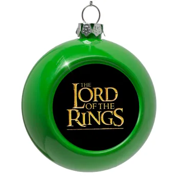 The Lord of the Rings, Στολίδι Χριστουγεννιάτικη μπάλα δένδρου Πράσινο 8cm