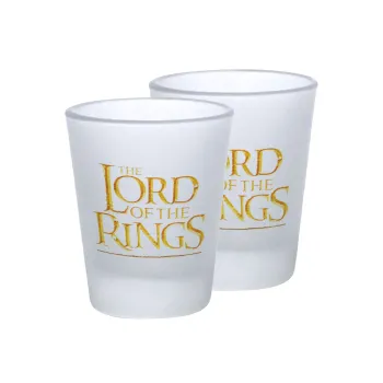 The Lord of the Rings, Σφηνοπότηρα γυάλινα 45ml του πάγου (2 τεμάχια)