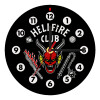 Hellfire CLub, Stranger Things, Ρολόι τοίχου ξύλινο (20cm)