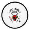 Hellfire CLub, Stranger Things, Βεντάλια υφασμάτινη αναδιπλούμενη με θήκη (20cm)
