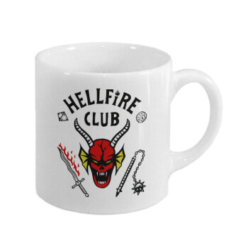 Hellfire CLub, Stranger Things, Κουπάκι κεραμικό, για espresso 150ml