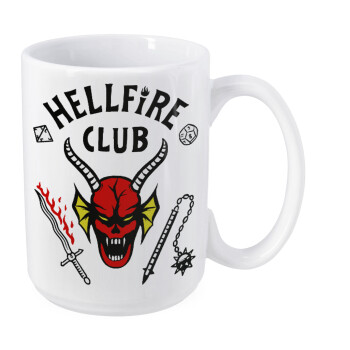 Hellfire CLub, Stranger Things, Κούπα Mega, κεραμική, 450ml