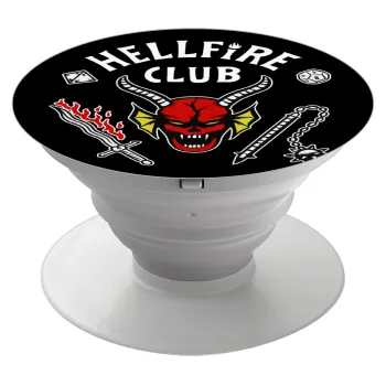 Hellfire CLub, Stranger Things, Phone Holders Stand  White Hand-held Mobile Phone Holder