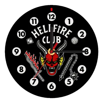 Hellfire CLub, Stranger Things, Wooden wall clock (20cm)