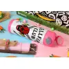 Easter candle, Childrens hot water bottle, stainless steel, with safety straw, PINK (500ml)
