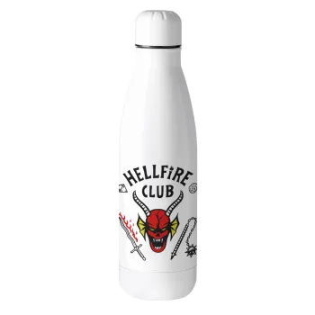 Hellfire CLub, Stranger Things, Μεταλλικό παγούρι θερμός (Stainless steel), 500ml