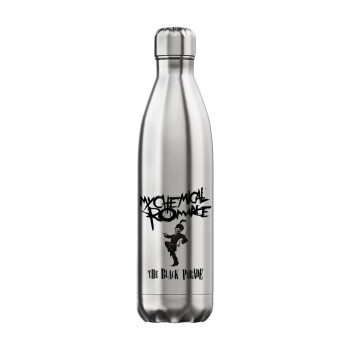 My Chemical Romance Black Parade, Μεταλλικό παγούρι θερμός Inox (Stainless steel), διπλού τοιχώματος, 750ml