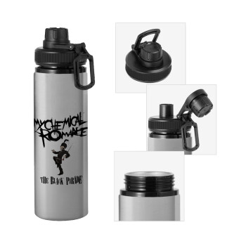 My Chemical Romance Black Parade, Metallic water bottle with safety cap, 850ml aluminum