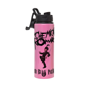 My Chemical Romance Black Parade, Metallic water bottle with safety lid, 850ml aluminum