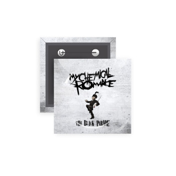 My Chemical Romance Black Parade, Κονκάρδα παραμάνα τετράγωνη 5x5cm