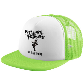 My Chemical Romance Black Parade, Καπέλο Soft Trucker με Δίχτυ Πράσινο/Λευκό