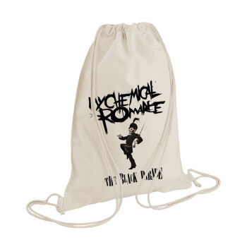 My Chemical Romance Black Parade, Backpack bag GYMBAG natural (28x40cm)