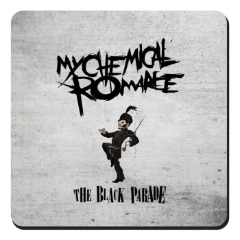 My Chemical Romance Black Parade, Τετράγωνο μαγνητάκι ξύλινο 9x9cm