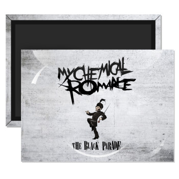 My Chemical Romance Black Parade, Ορθογώνιο μαγνητάκι ψυγείου διάστασης 9x6cm