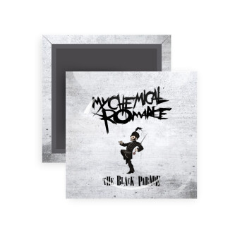 My Chemical Romance Black Parade, Μαγνητάκι ψυγείου τετράγωνο διάστασης 5x5cm
