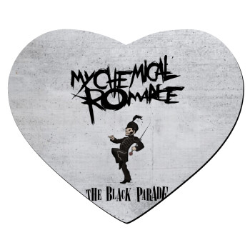 My Chemical Romance Black Parade, Mousepad καρδιά 23x20cm
