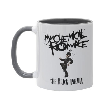 My Chemical Romance Black Parade, Κούπα χρωματιστή γκρι, κεραμική, 330ml