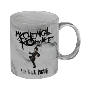 My Chemical Romance Black Parade, Mug ceramic marble style, 330ml