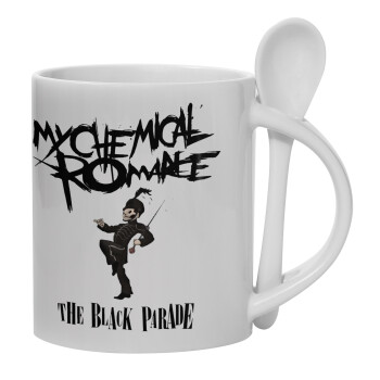 My Chemical Romance Black Parade, Κούπα, κεραμική με κουταλάκι, 330ml (1 τεμάχιο)