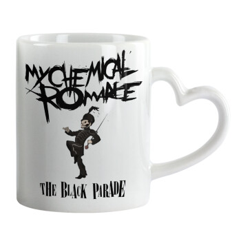 My Chemical Romance Black Parade, Mug heart handle, ceramic, 330ml