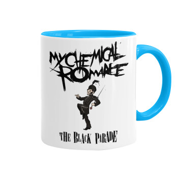 My Chemical Romance Black Parade, Mug colored light blue, ceramic, 330ml