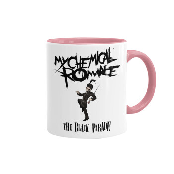 My Chemical Romance Black Parade, Κούπα χρωματιστή ροζ, κεραμική, 330ml
