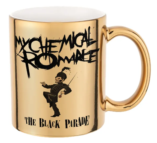 My Chemical Romance Black Parade — Mug ceramic, gold mirror, 330ml