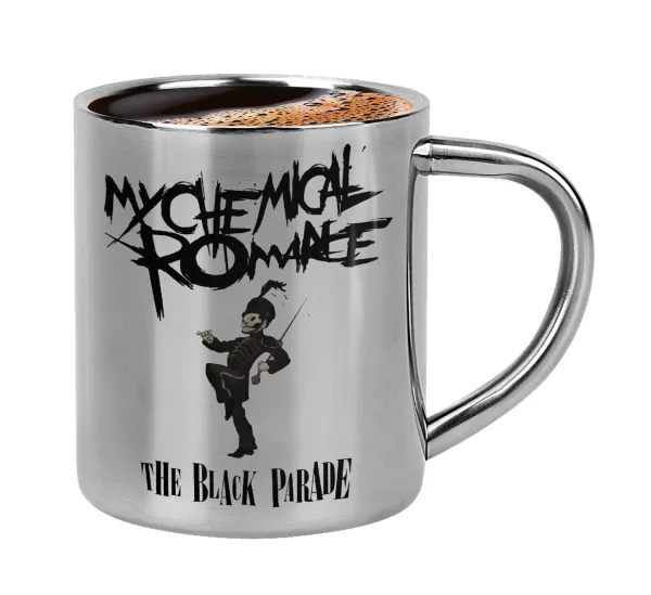 My Chemical Romance Black Parade — Double-wall metal cup for espresso (220ml)