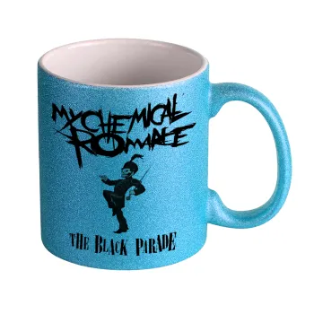 My Chemical Romance Black Parade, Κούπα Σιέλ Glitter που γυαλίζει, κεραμική, 330ml