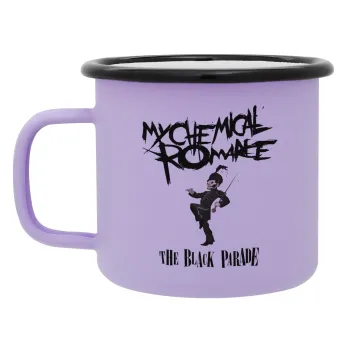 My Chemical Romance Black Parade, Κούπα Μεταλλική εμαγιέ ΜΑΤ Light Pastel Purple 360ml