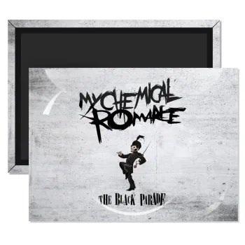 My Chemical Romance Black Parade, Ορθογώνιο μαγνητάκι ψυγείου διάστασης 9x6cm