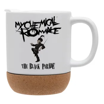 My Chemical Romance Black Parade, Κούπα, κεραμική με βάση φελού και καπάκι (ΜΑΤ), 330ml