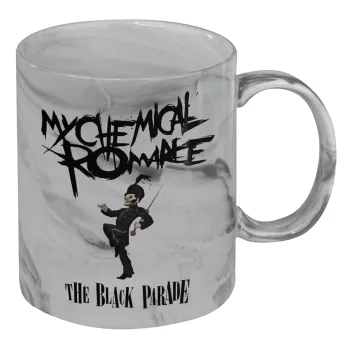 My Chemical Romance Black Parade, Mug ceramic marble style, 330ml