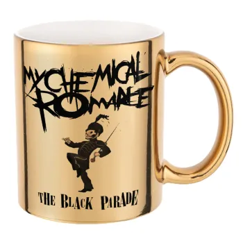My Chemical Romance Black Parade, Κούπα κεραμική, χρυσή καθρέπτης, 330ml