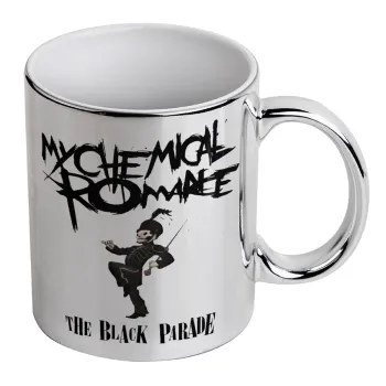 My Chemical Romance Black Parade, Mug ceramic, silver mirror, 330ml