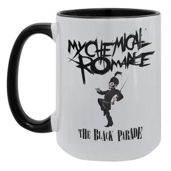 My Chemical Romance Black Parade, Κούπα Mega 15oz, κεραμική Μαύρη, 450ml