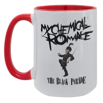 My Chemical Romance Black Parade, Κούπα Mega 15oz, κεραμική Κόκκινη, 450ml