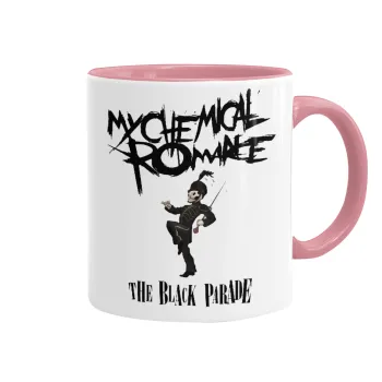 My Chemical Romance Black Parade, Κούπα χρωματιστή ροζ, κεραμική, 330ml