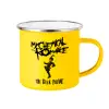Yellow Enamel Metallic Cup 360ml